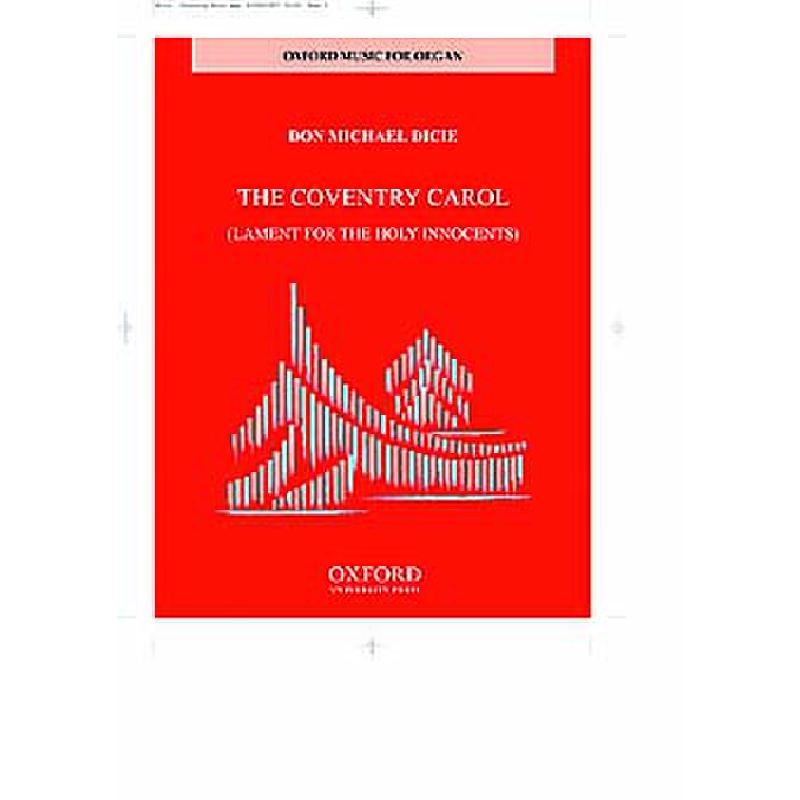 Titelbild für 978-0-19-536568-9 - COVENTRY CAROL