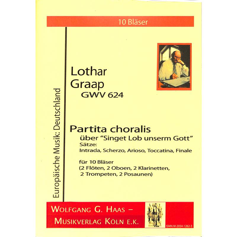 Titelbild für HAAS 1262-3 - PARTITA CHORALIS UEBER SINGET LOB UNSERM GOTT GWV 624
