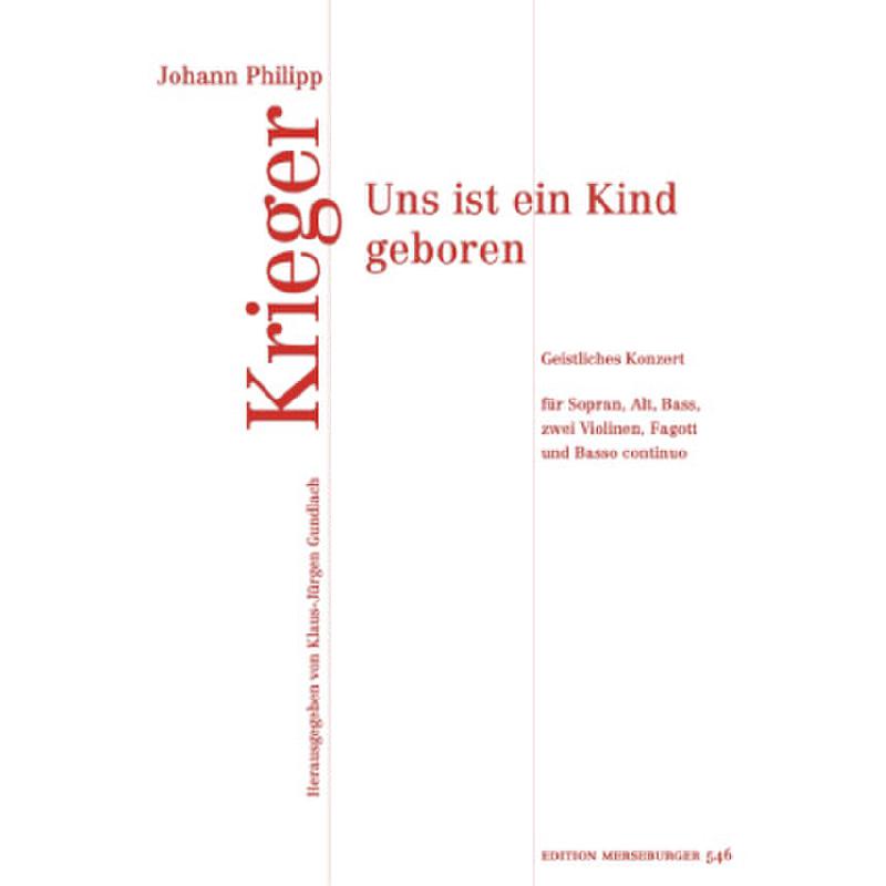 Titelbild für MERS 546-CHP - UNS IST EIN KIND GEBOREN