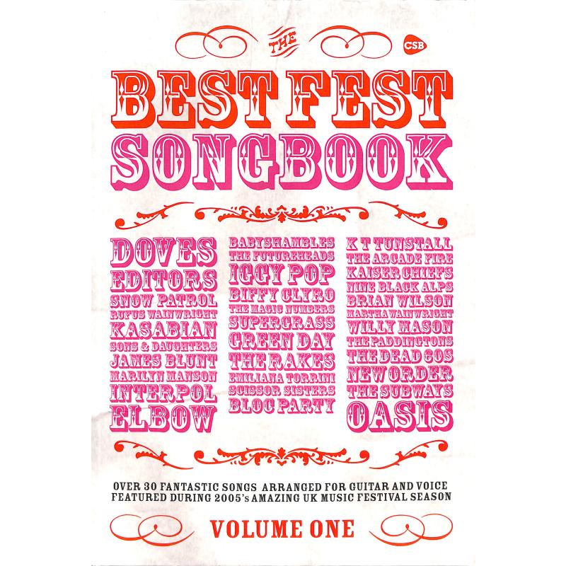 Titelbild für ISBN 0-571-52485-0 - BEST FEST SONGBOOK