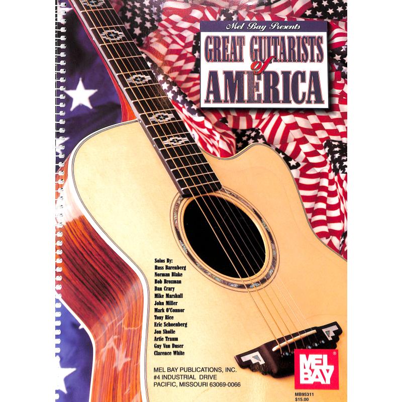 Titelbild für MB 95311 - GREAT GUITARISTS OF AMERICA