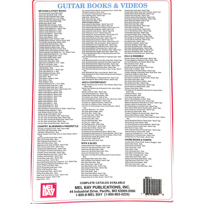 Notenbild für MB 95311 - GREAT GUITARISTS OF AMERICA