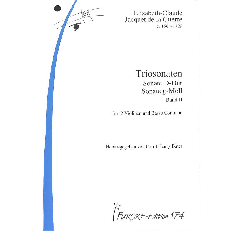Titelbild für FUE 1740 - Triosonaten 2