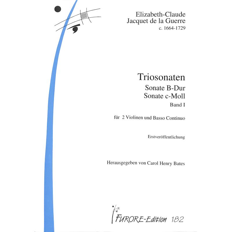 Titelbild für FUE 1820 - Triosonaten 1