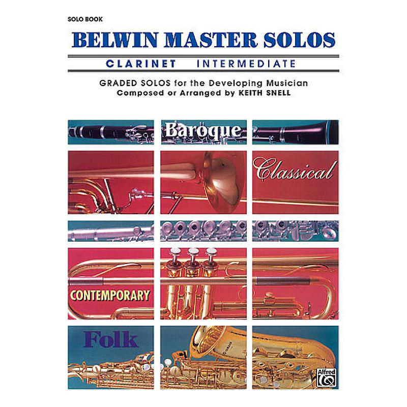 Titelbild für EL 03397 - BELWIN MASTER SOLOS 1 - INTERMEDIATE