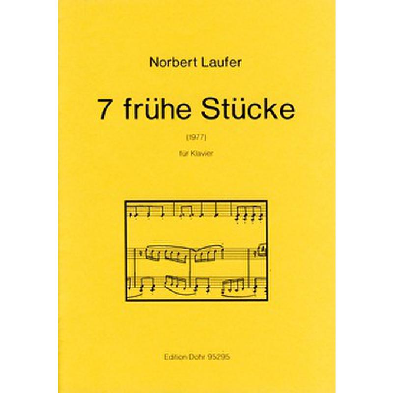 Titelbild für DOHR 95295 - 7 FRUEHE STUECKE