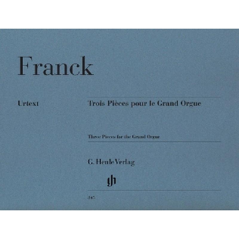 Titelbild für HN 845 - 3 PIECES POUR LE GRAND ORGUE