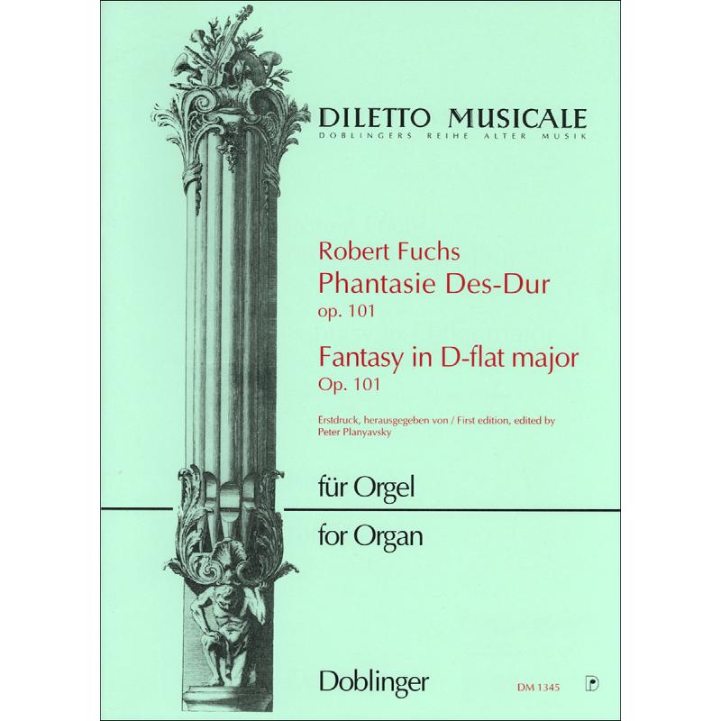 Titelbild für DM 1345 - PHANTASIE DES-DUR OP 101