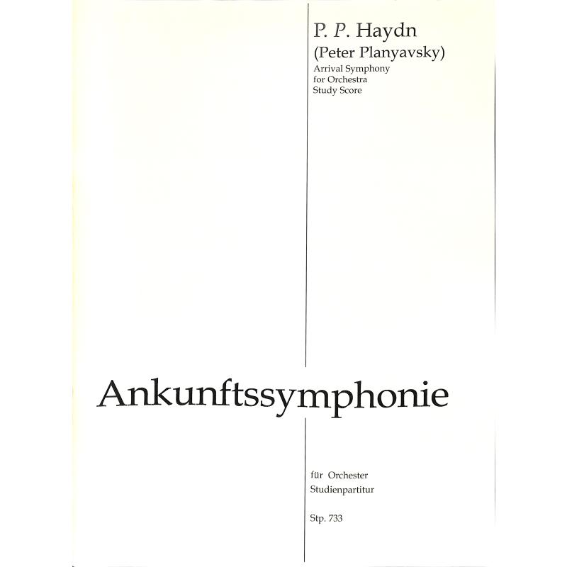 Titelbild für STP 733 - ANKUNFTSSINFONIE