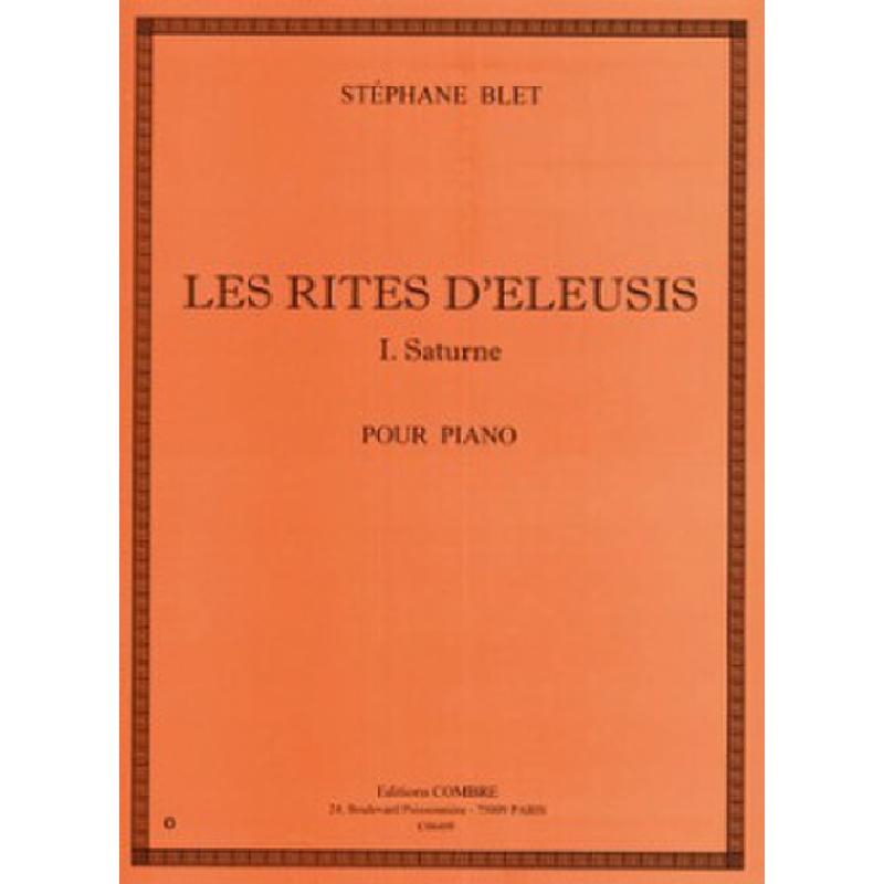 Titelbild für COMBRE 6409 - LES RITES D'ELEUSIS 1 SATURNE