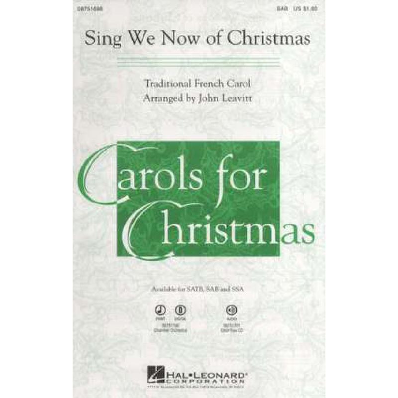 Titelbild für HL 8751698 - SING WE NOW OF CHRISTMAS