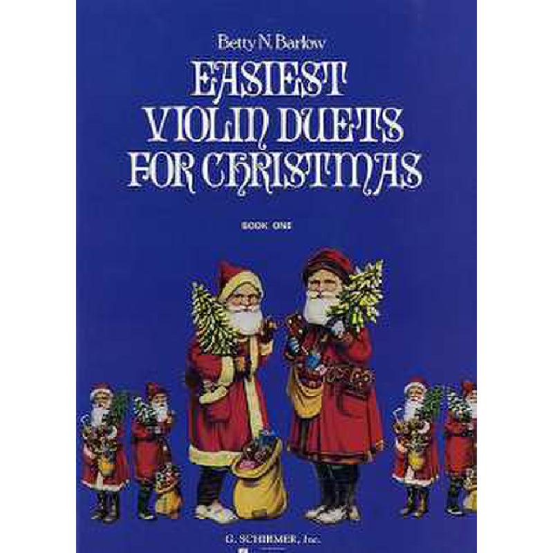 Titelbild für GS 33483 - EASIEST VIOLIN DUETS FOR CHRISTMAS 1