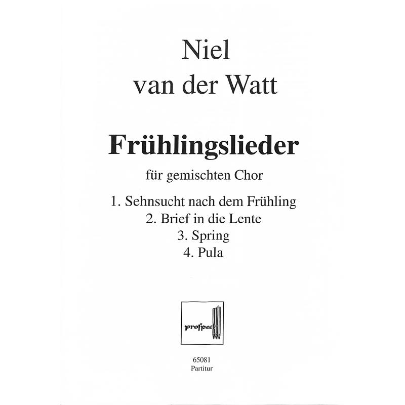 Titelbild für PROSPECT 65081 - FRUEHLINGSLIEDER