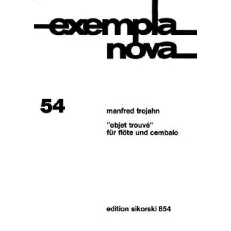 Titelbild für SIK 854 - OBJET TROUVE