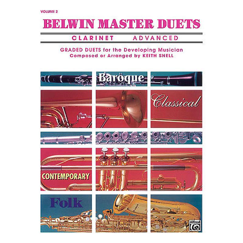 Titelbild für EL 03644 - BELWIN MASTER DUETS 2 - ADVANCED