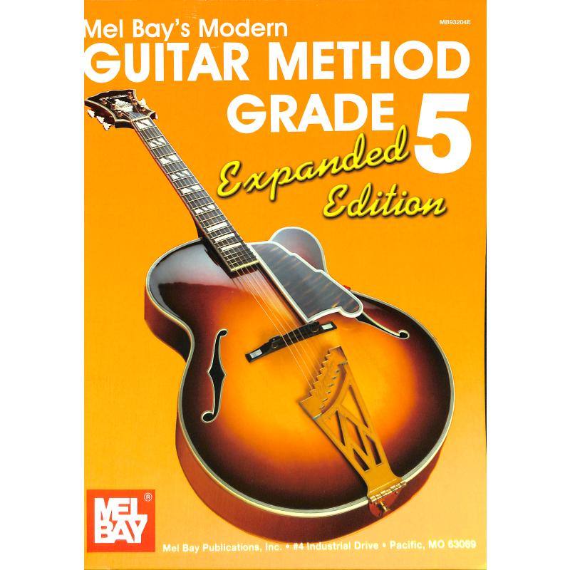 Titelbild für MB 93204E - MODERN GUITAR METHOD 5 - EXPANDED EDITION