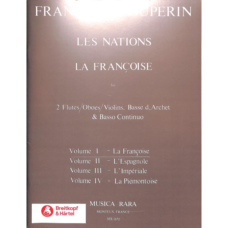 Titelbild für MR 1872 - LA FRANCOISE - LES NATIONS 1