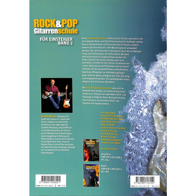 Notenbild für SPL 1017 - ROCK & POP GITARRENSCHULE 2