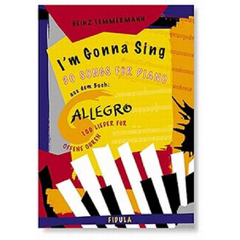 Titelbild für FIDULA 456 - I'M GONNA SING