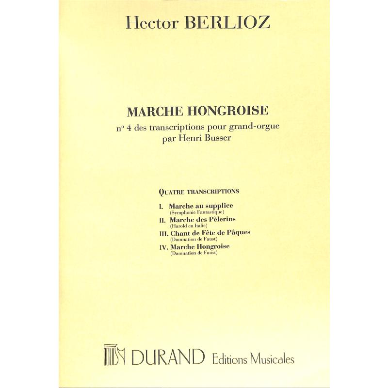 Titelbild für DUR 12502 - MARCHE HONGROISE (DAMNATION DE FAUST)