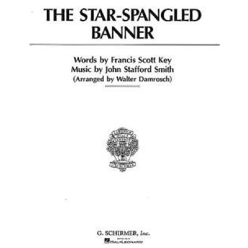 Titelbild für GS 27456 - THE STAR SPANGLED BANNER (NATIONALHYMNE AMERIKA)