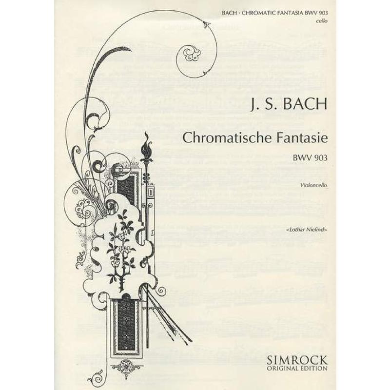 Titelbild für EE 5299 - CHROMATISCHE FANTASIE BWV 903