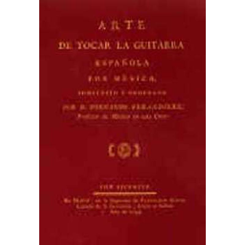 Titelbild für TECLA 0005 - ARTE DE TOCAR LA GUITARRA ESPANOLA