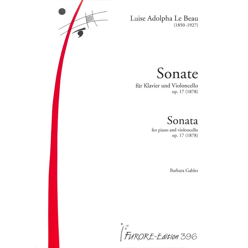 Titelbild für FUE 3960 - Sonate D-Dur op 17 (1878)
