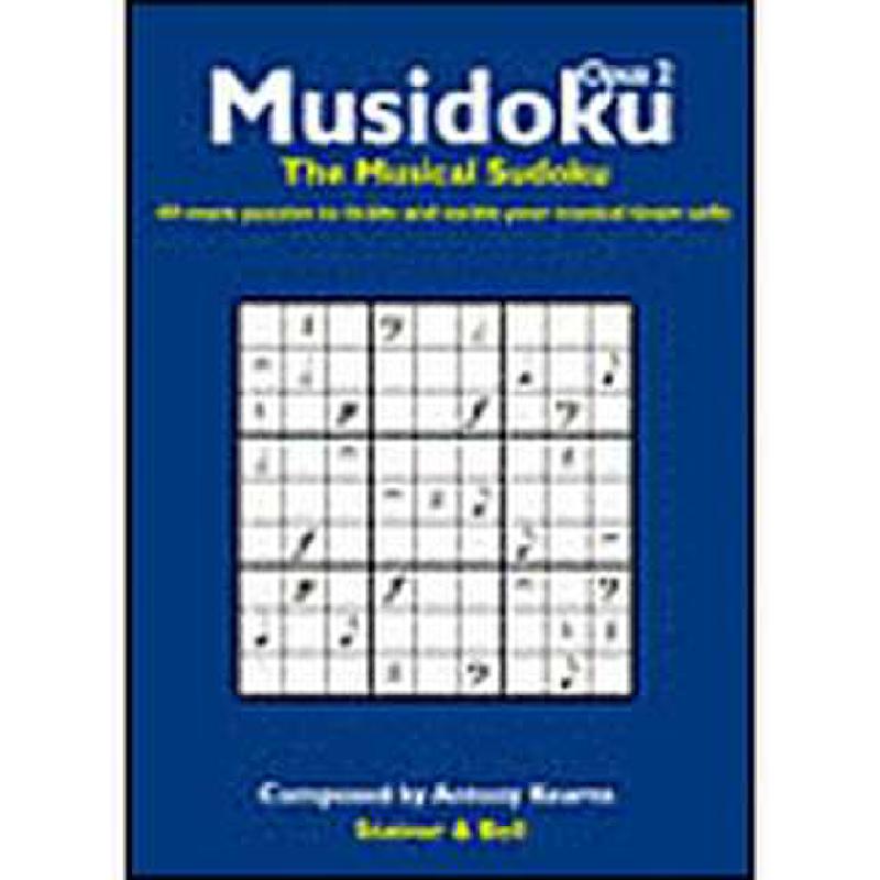 Titelbild für STAINER B904 - MUSIDOKU OP 2 - THE MUSICAL SUDOKU