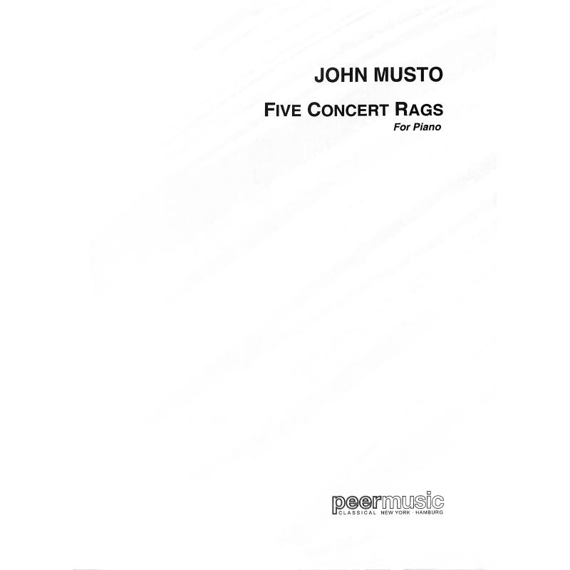 Titelbild für PEER 3571 - 5 CONCERT RAGS