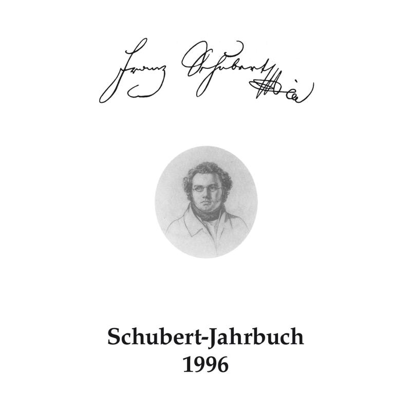 Titelbild für BABVK 1295 - SCHUBERT JAHRBUCH 1996 - ASPEKTE XANTEN MAERZ 1995