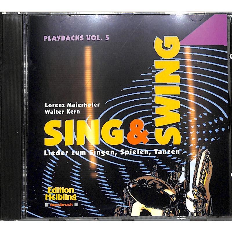 Titelbild für HELBL -A4490CD - SING + SWING CD 5
