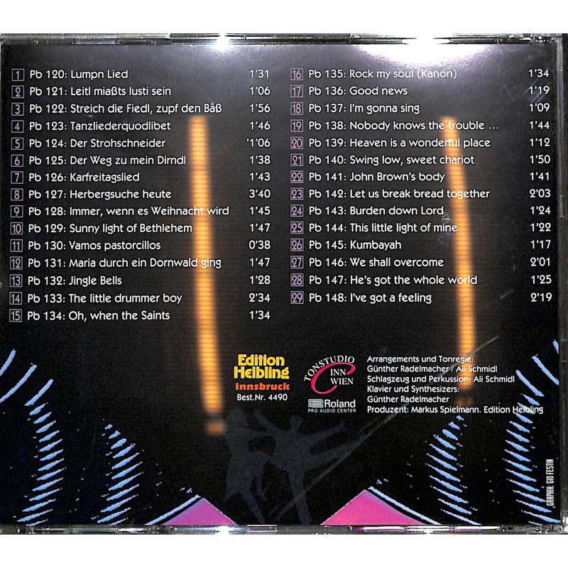 Notenbild für HELBL -A4490CD - SING + SWING CD 5