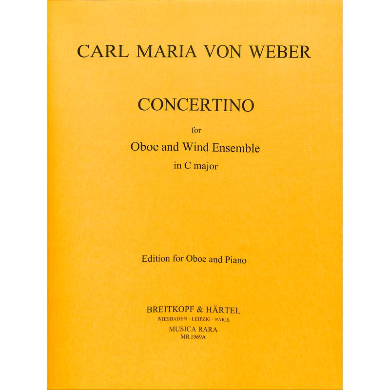 Titelbild für MR 1969A - CONCERTINO C-DUR - OB BL