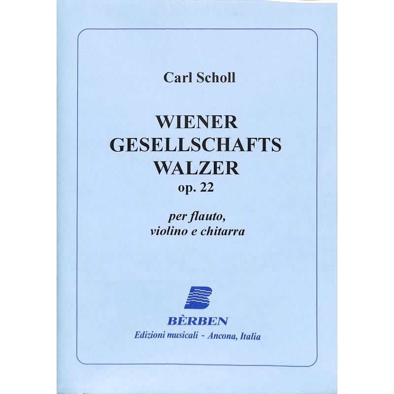 Titelbild für BE 4831 - WIENER GESELLSCHAFTS WALZER OP 22