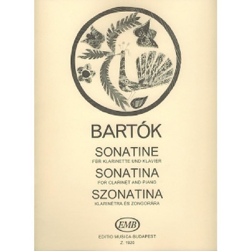 Titelbild für EMB 1920 - SONATINE