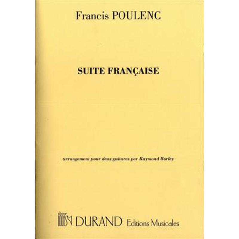 Titelbild für DF 15755 - Suite francaise