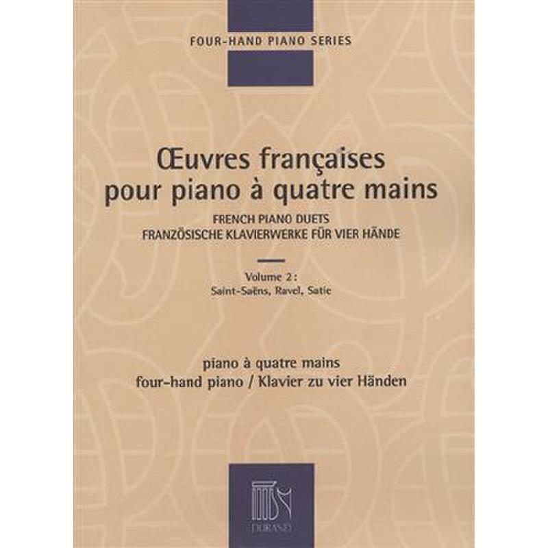 Titelbild für DF 15806 - Oeuvres francaises 2
