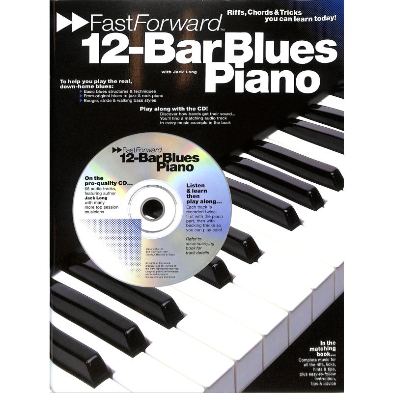 Titelbild für MSAM 92445 - 12 BAR BLUES PIANO