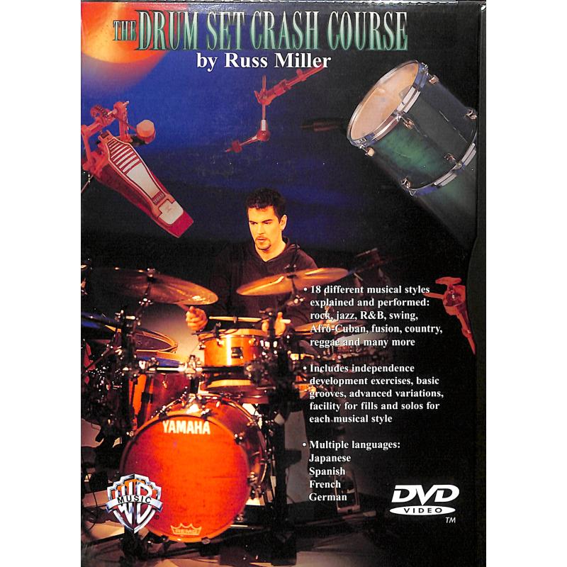 Titelbild für DVD 904497 - DRUMSET CRASH COURSE