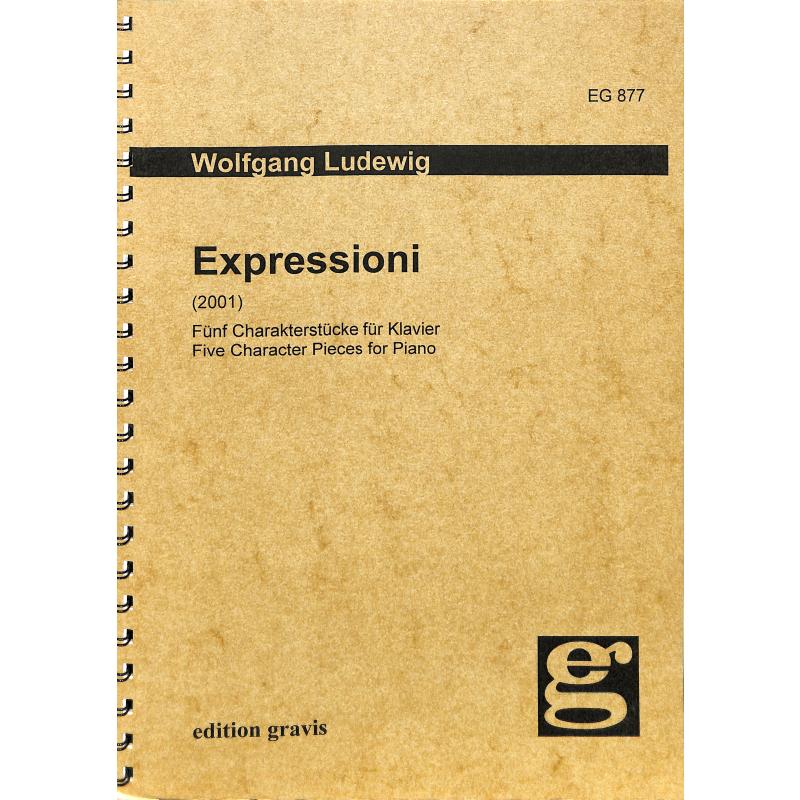 Titelbild für EG 877 - EXPRESSIONI (2001) - 5 CHARAKTERSTUECKE