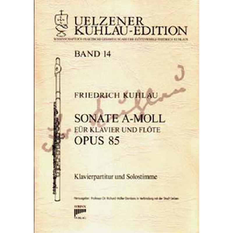 Titelbild für SYRINX 130 - SONATE A-MOLL OP 85