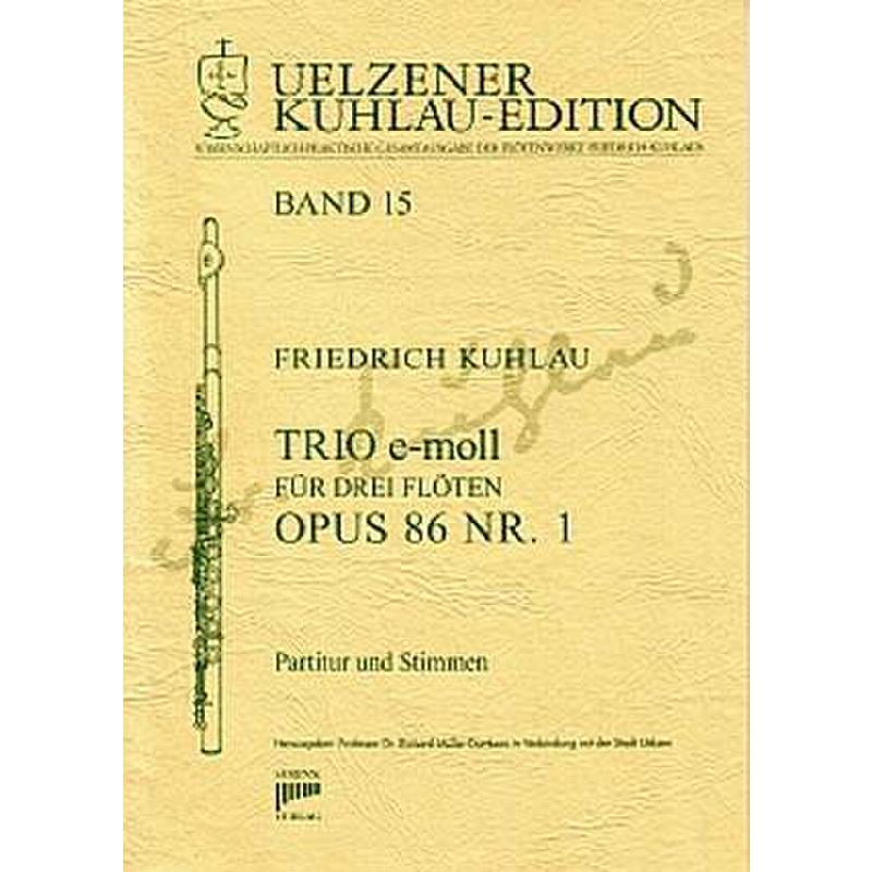 Titelbild für SYRINX 137 - TRIO E-MOLL OP 86/1