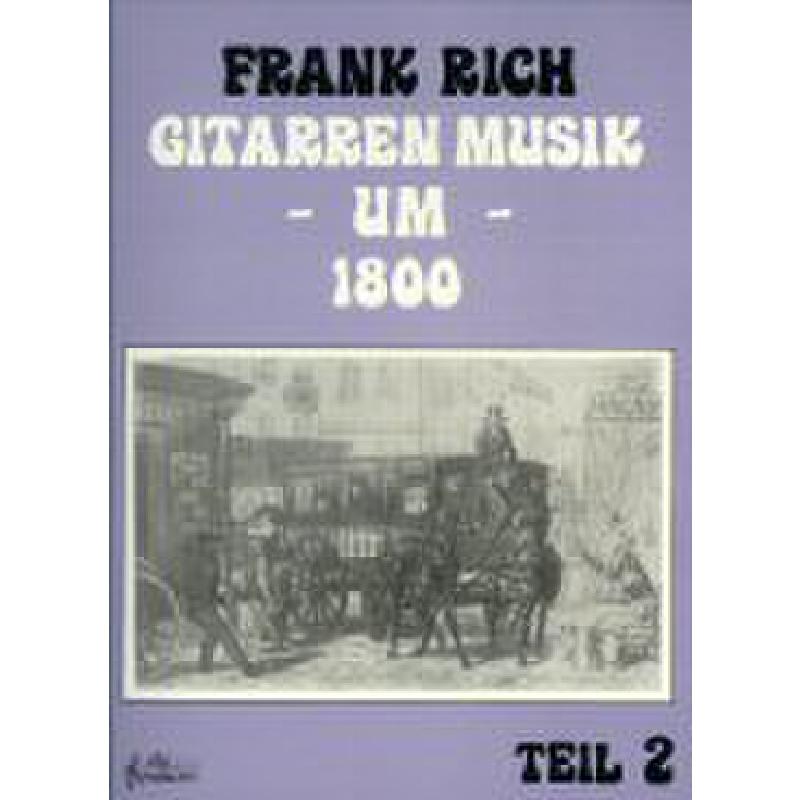 Titelbild für REBA 00182 - GITARREN MUSIK 2 UM 1800