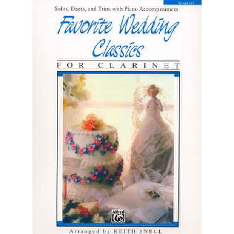 Titelbild für F 3228CLX - FAVORITE WEDDING CLASSICS