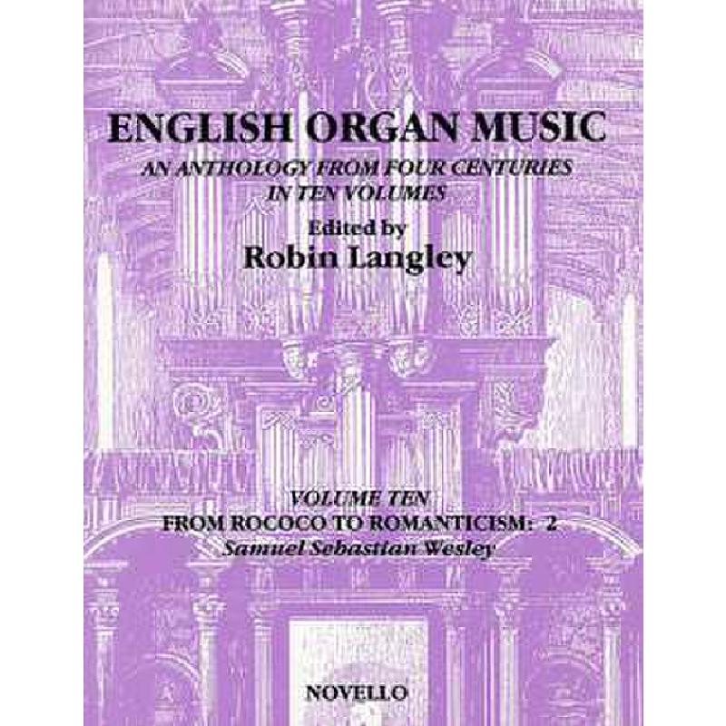 Titelbild für MSNOV 10202 - ENGLISH ORGAN MUSIC 10