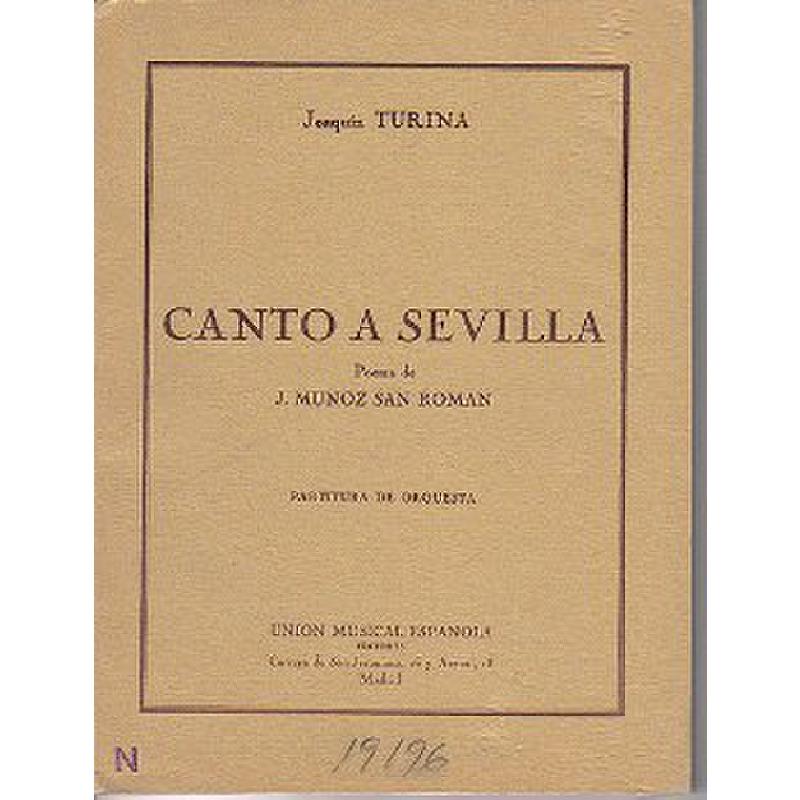 Titelbild für UME 19196 - CANTO A SEVILLA