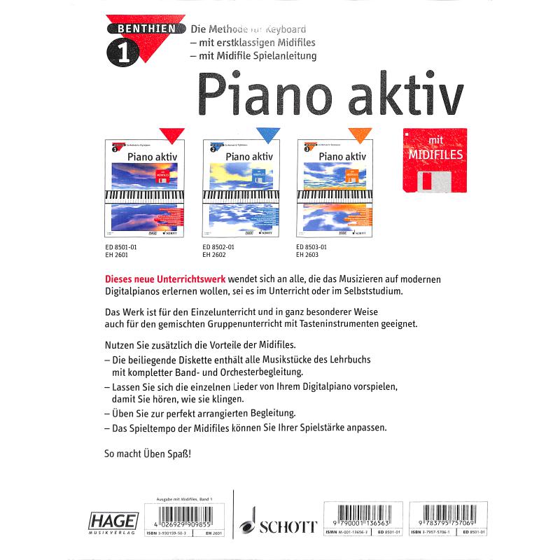 Notenbild für ED 8501-01 - PIANO AKTIV 1