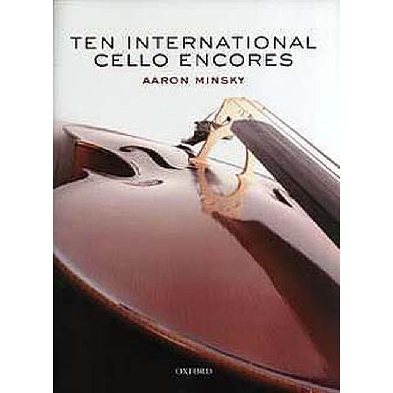 Titelbild für 978-0-19-380466-1 - 10 INTERNATIONAL CELLO ENCORES