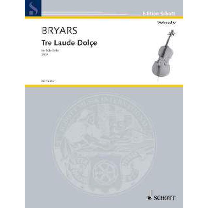 Titelbild für ED 13257 - TRE LAUDE DOLCE